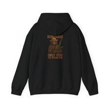 Remember Only You Can Return Fire Hoodie - Vintage Smokey Bear Wildfire Safety Sweatshirt
