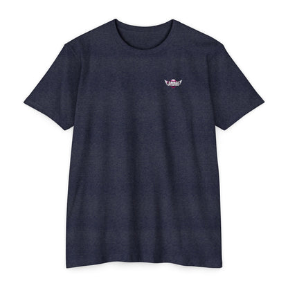 Right to Bear Arms Back Print Shirt – Patriotic Second Amendment Bear Tee - Savage Operators Tactical Tee | T-Shirt | Savage Operators Clothing | Patriotic Apparel | Military Humor | High Quality CVC Midnight Navy