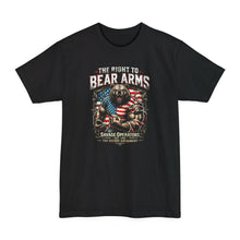 Right to Bear Arms Big & Tall Shirt - Patriotic Second Amendment Bear XLT Tee