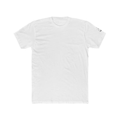 Savage Operators • American Flag Sleeve & Logo Tactical Tee - Savage Operators Tactical Tee | T-Shirt | Savage Operators Clothing | Patriotic Apparel | Military Humor | High Quality Solid White