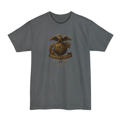 Savage Operators Semper Fidelis USMC 250 Years Tactical Tee – XLT Tall Fit Patriotic Military Shirt - Savage Operators Tactical Tee | T-Shirt | Savage Operators Clothing | Patriotic Apparel | Military Humor | High Quality Navy
