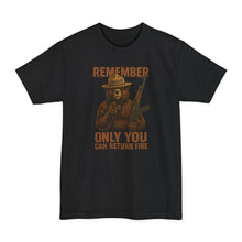Smokey Bear - Only You Can Return Fire Tactical - Tall Tee