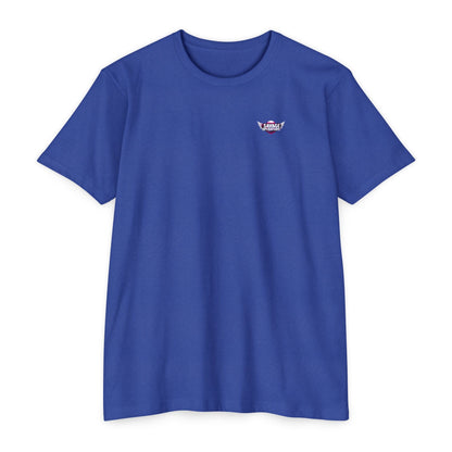 The Streets Made Me Hard - Bare that Dont Care Patriotic Tee Back Print - Savage Operators Tactical Tee | T-Shirt | Savage Operators Clothing | Patriotic Apparel | Military Humor | High Quality CVC Royal