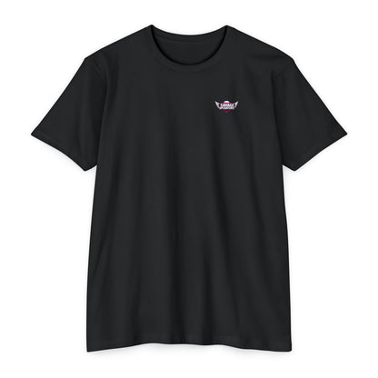 The Streets Made Me Hard - Bare that Dont Care Patriotic Tee Back Print - Savage Operators Tactical Tee | T-Shirt | Savage Operators Clothing | Patriotic Apparel | Military Humor | High Quality CVC Red