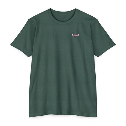 The Streets Made Me Hard - Bare that Dont Care Patriotic Tee Back Print - Savage Operators Tactical Tee | T-Shirt | Savage Operators Clothing | Patriotic Apparel | Military Humor | High Quality Heather Forest Green